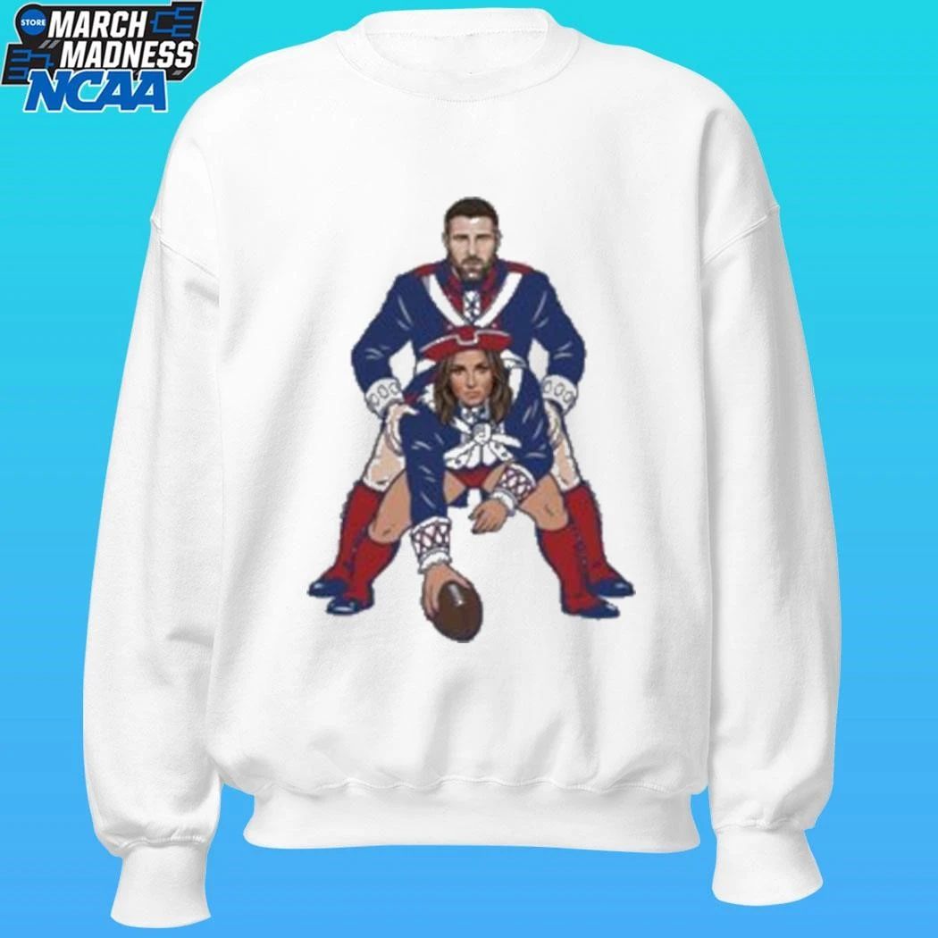 Mike Vrabel And Dianna Russini Patriots Meme Shirt