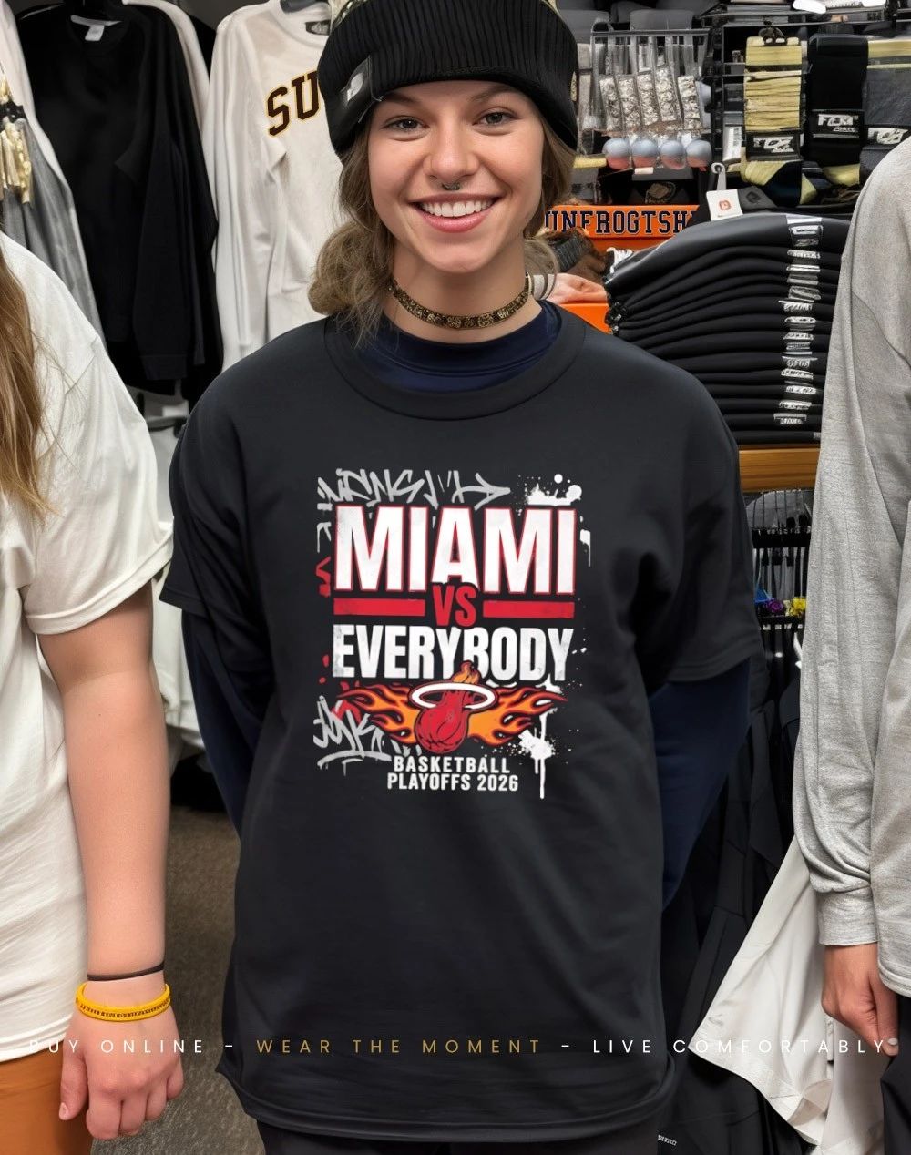 Miami Heat vs Everybody Baseball Playoffs 2026 shirt