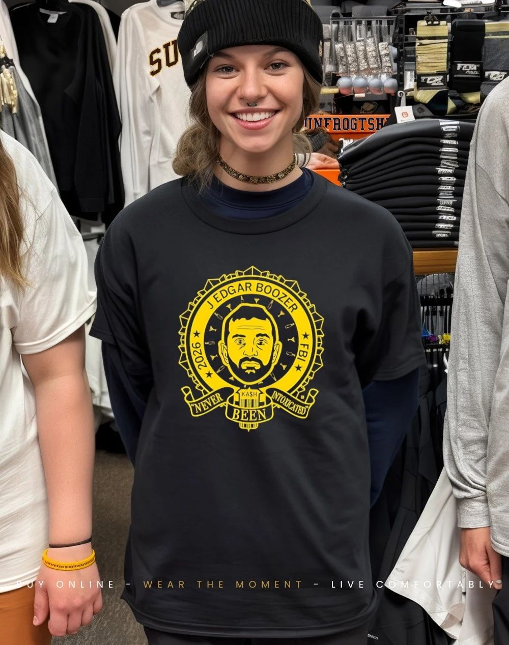Kash Patel the FBI’s J Edgar Boozer has never been intoxicated shirt