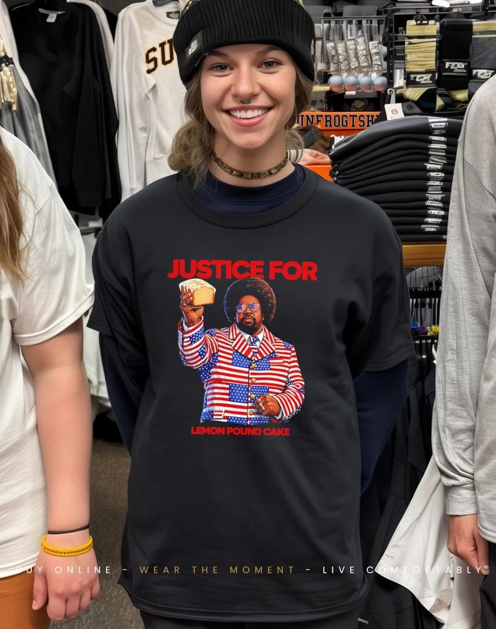 Justice For Lemon Pound Cake Afroman Shirt
