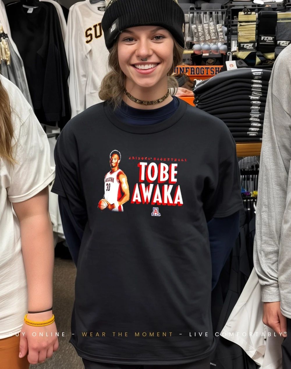 Tobe Awaka Arizona Wildcats March Madness 2026 shirt