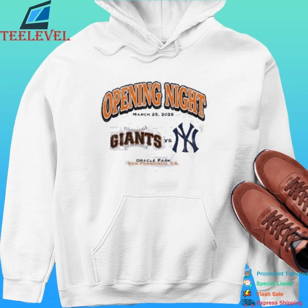 Sf Giants Vs Ny Yankees Opening Night Shirt