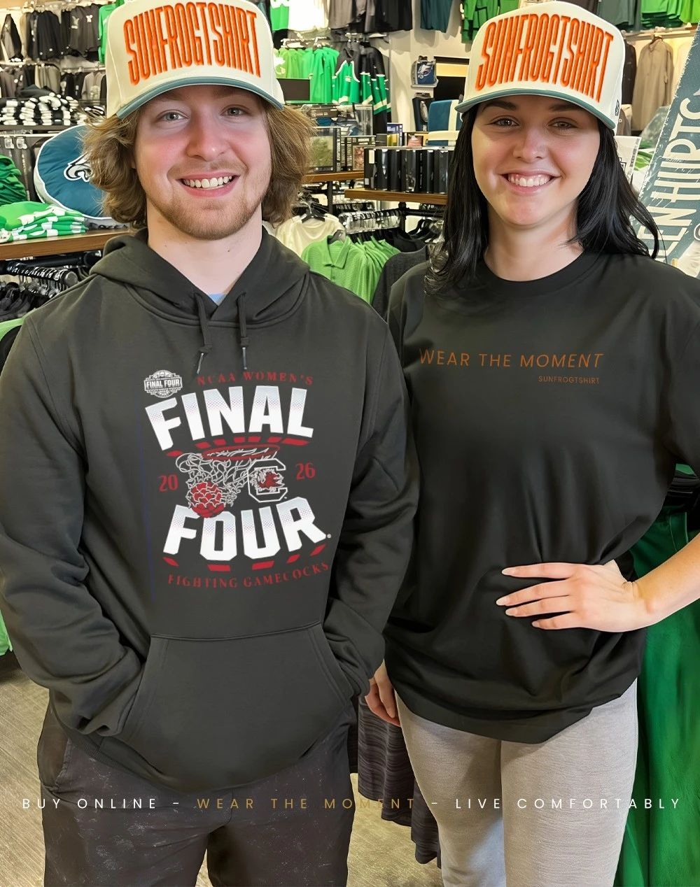 South Carolina Women’s Basketball 2026 NCAA Final Four Hoop shirt