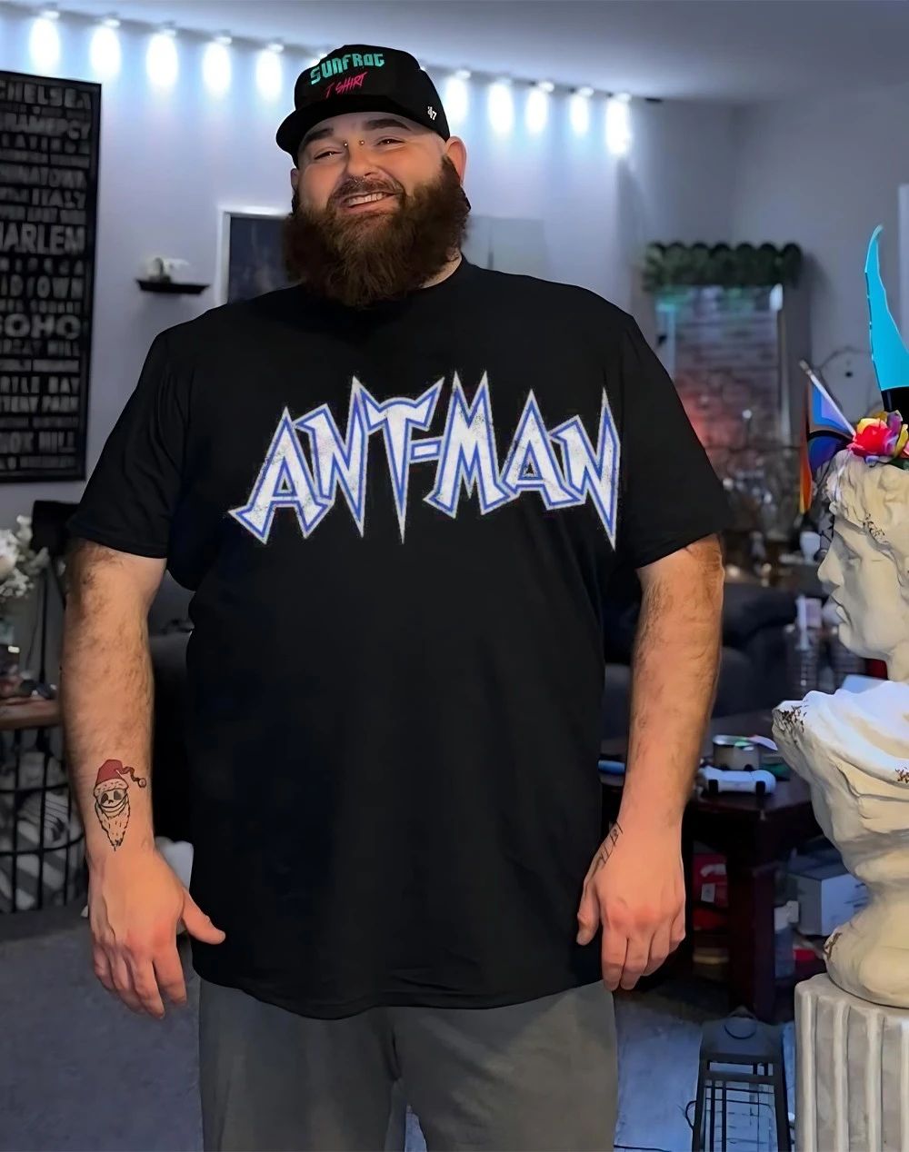 Minnesota Timberwolves Ant-Man Front and Back shirt