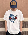Fish Fighter pixel shirt