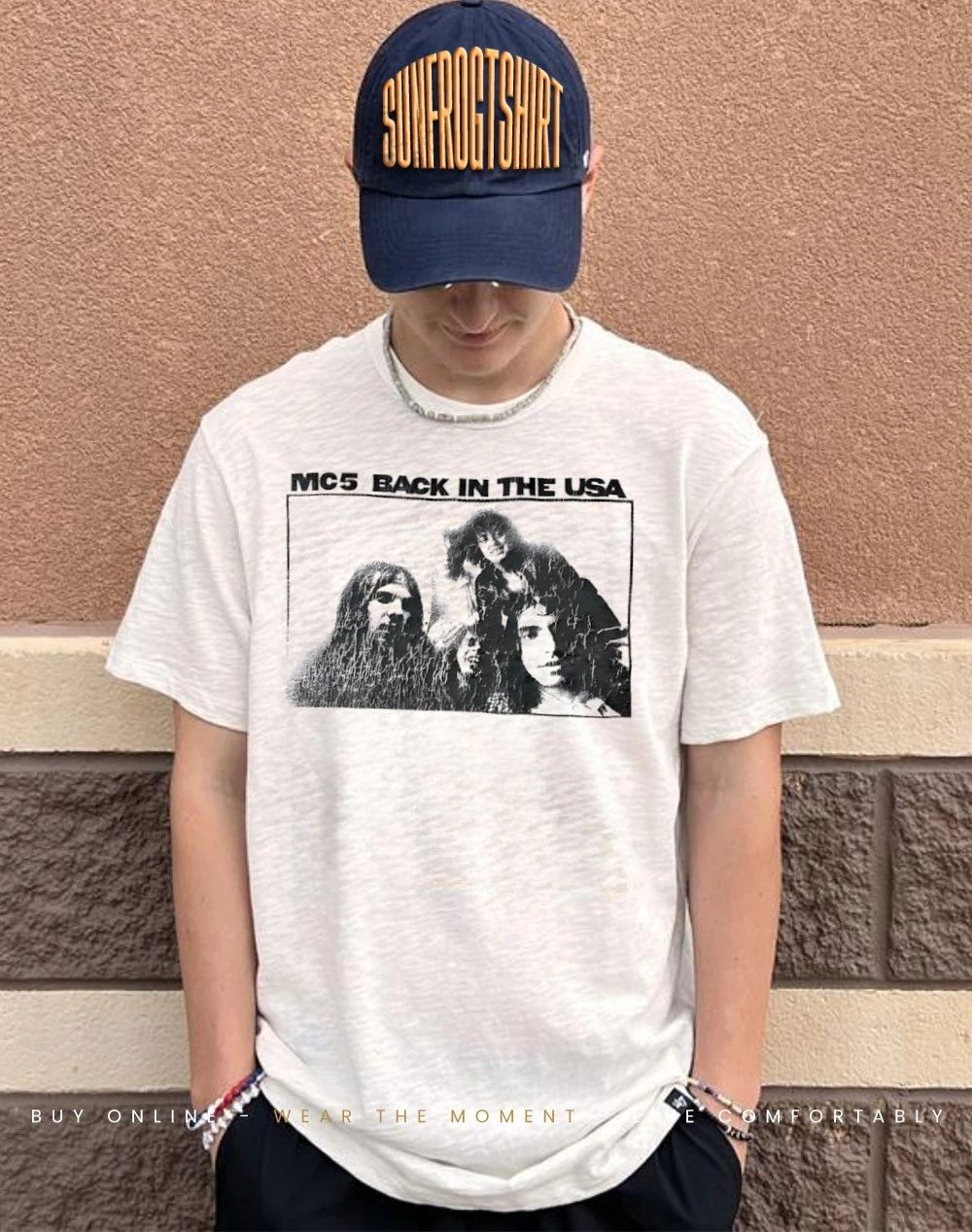 MC5 back in the USA album graphic shirt