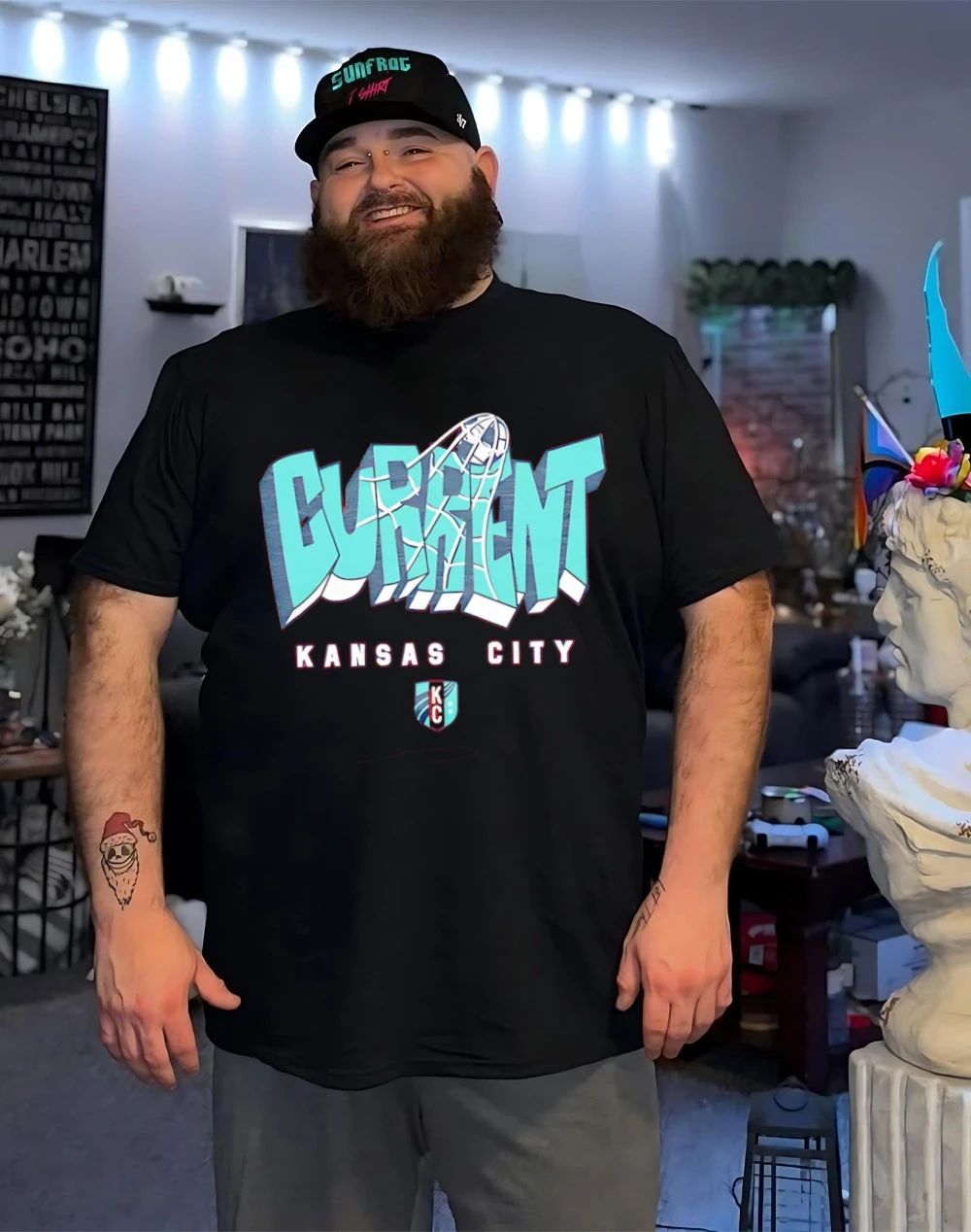 Kansas City soccer KC Current Net Red shirt