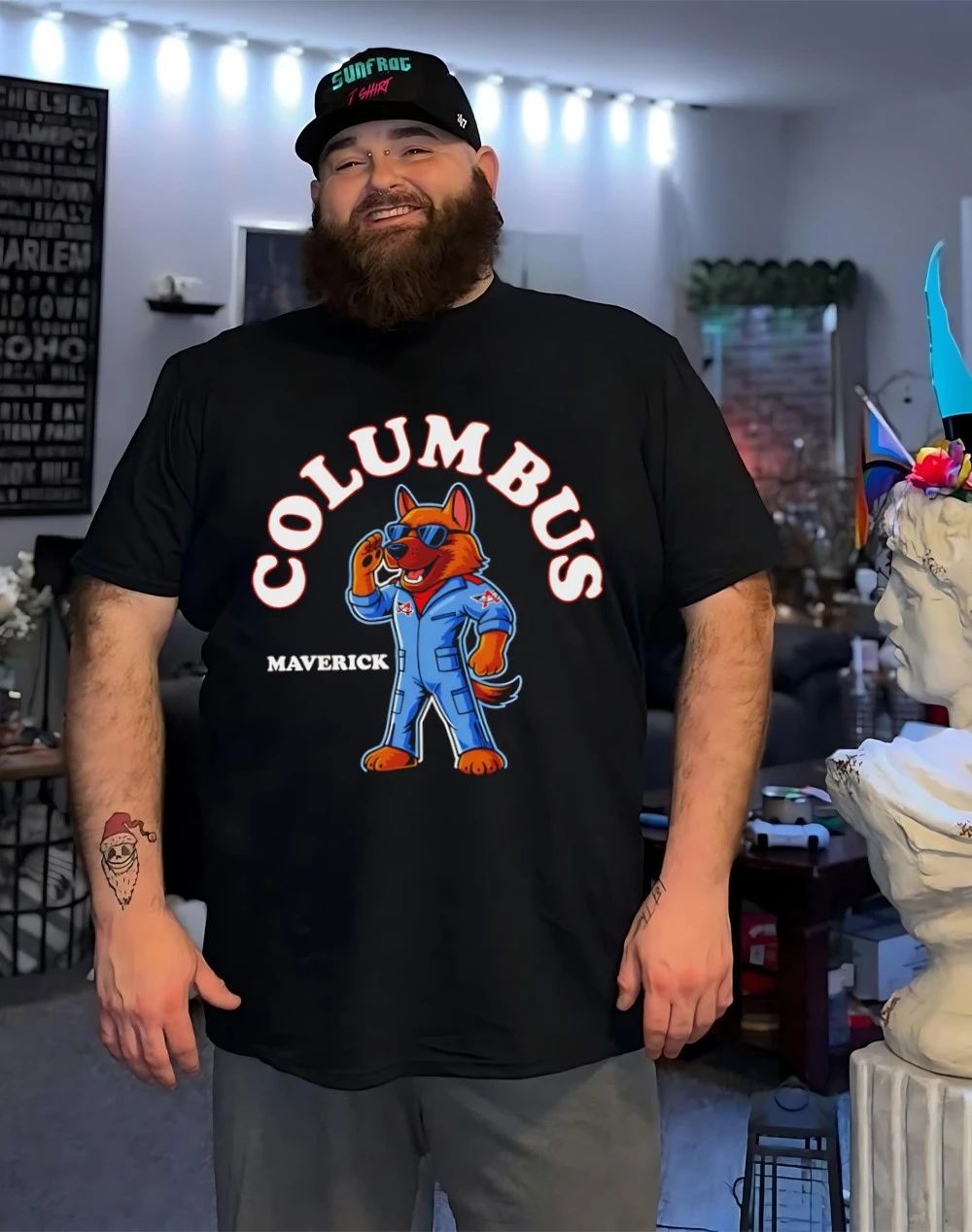 Columbus Aviators Maverick Mascot 2026 shirt