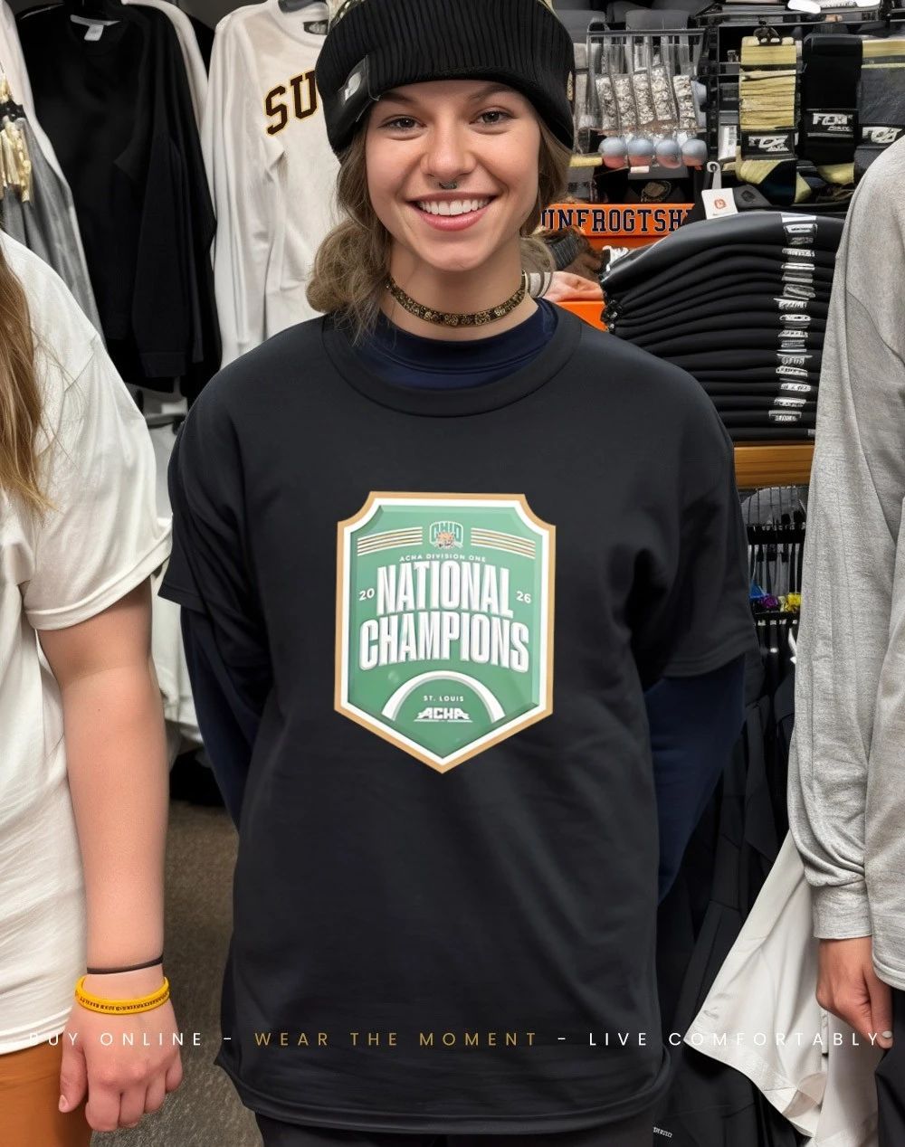 Ohio Bobcats 2026 ACHA Division One National Champions shirt
