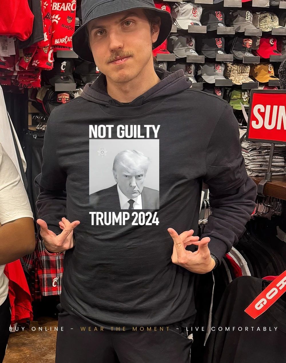 Not Guilty Donald Trump 2024 shirt