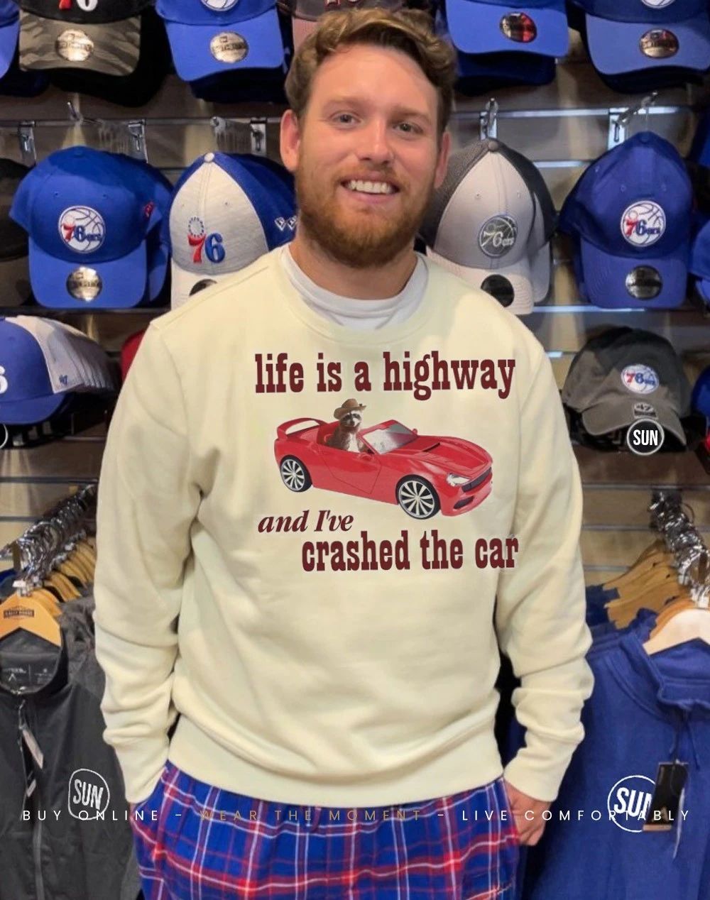 Raccoon life is a highway and I’ve crashed the car shirt