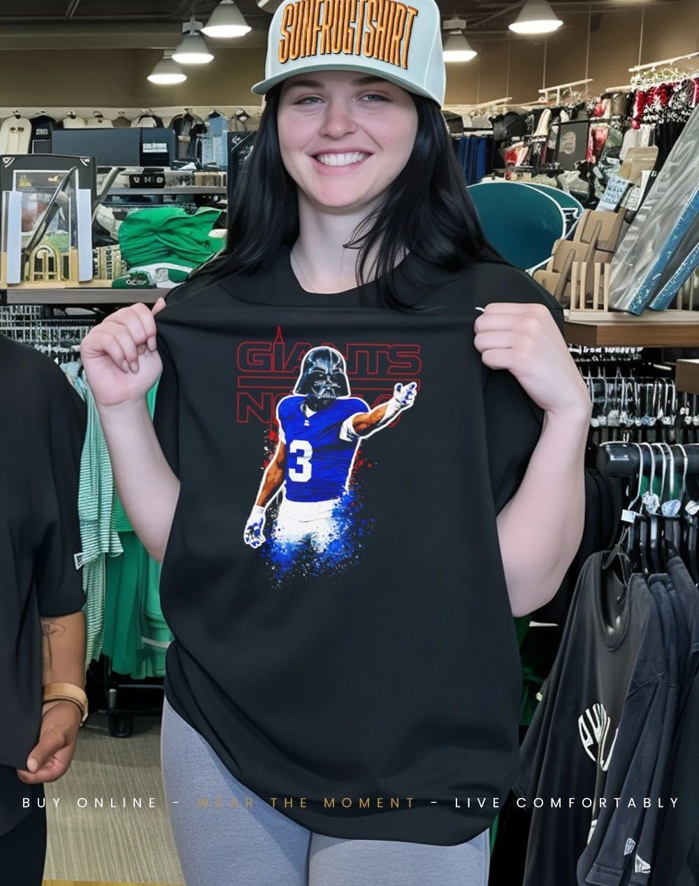 Abdul Carter New York Giants THE FORC3 shirt