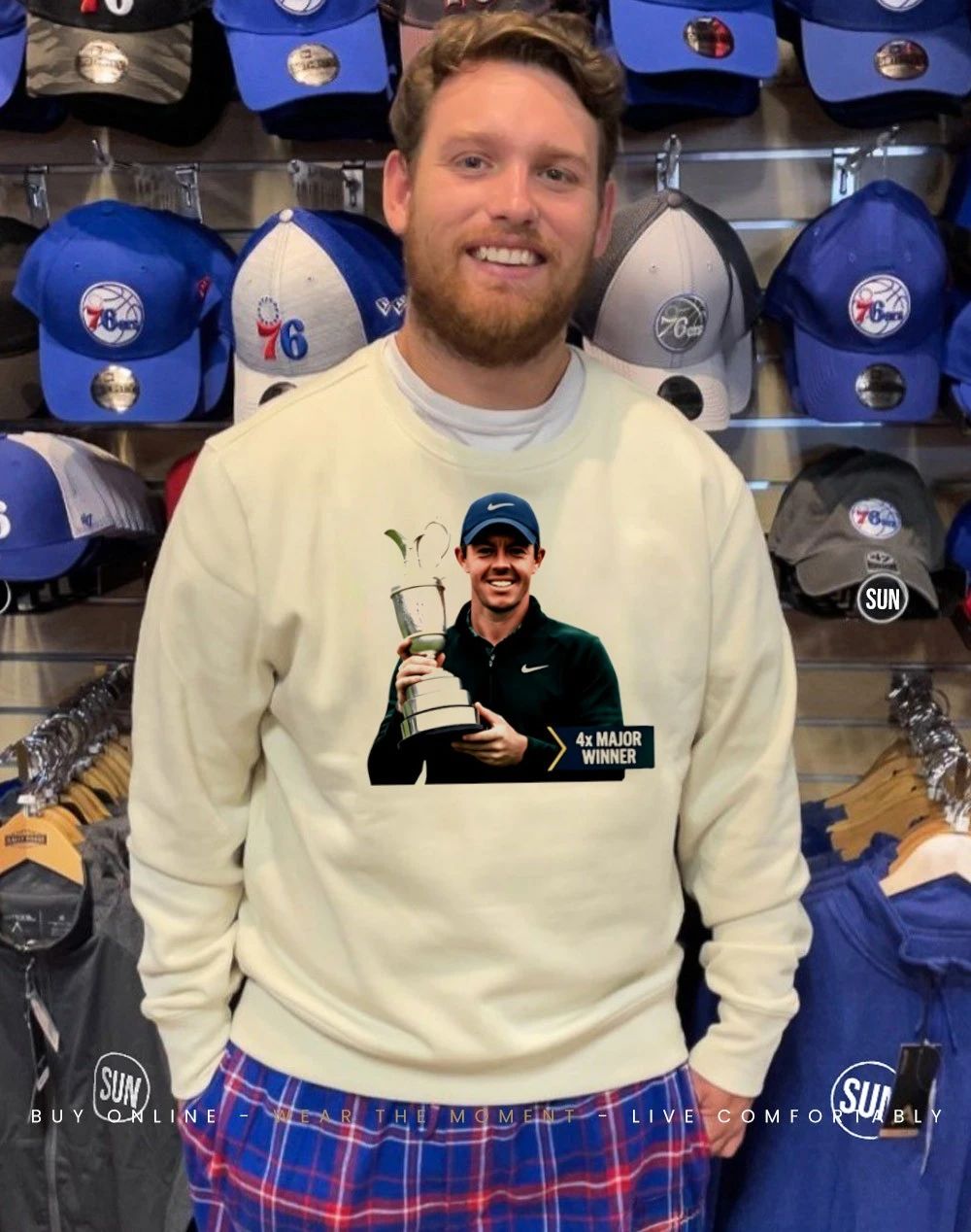 Rory McIlroy 2026 Masters Tournament Champion 4x Major Winner shirt