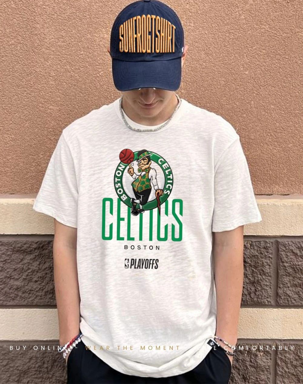 Boston Celtics 2026 NBA Playoff graphic shirt