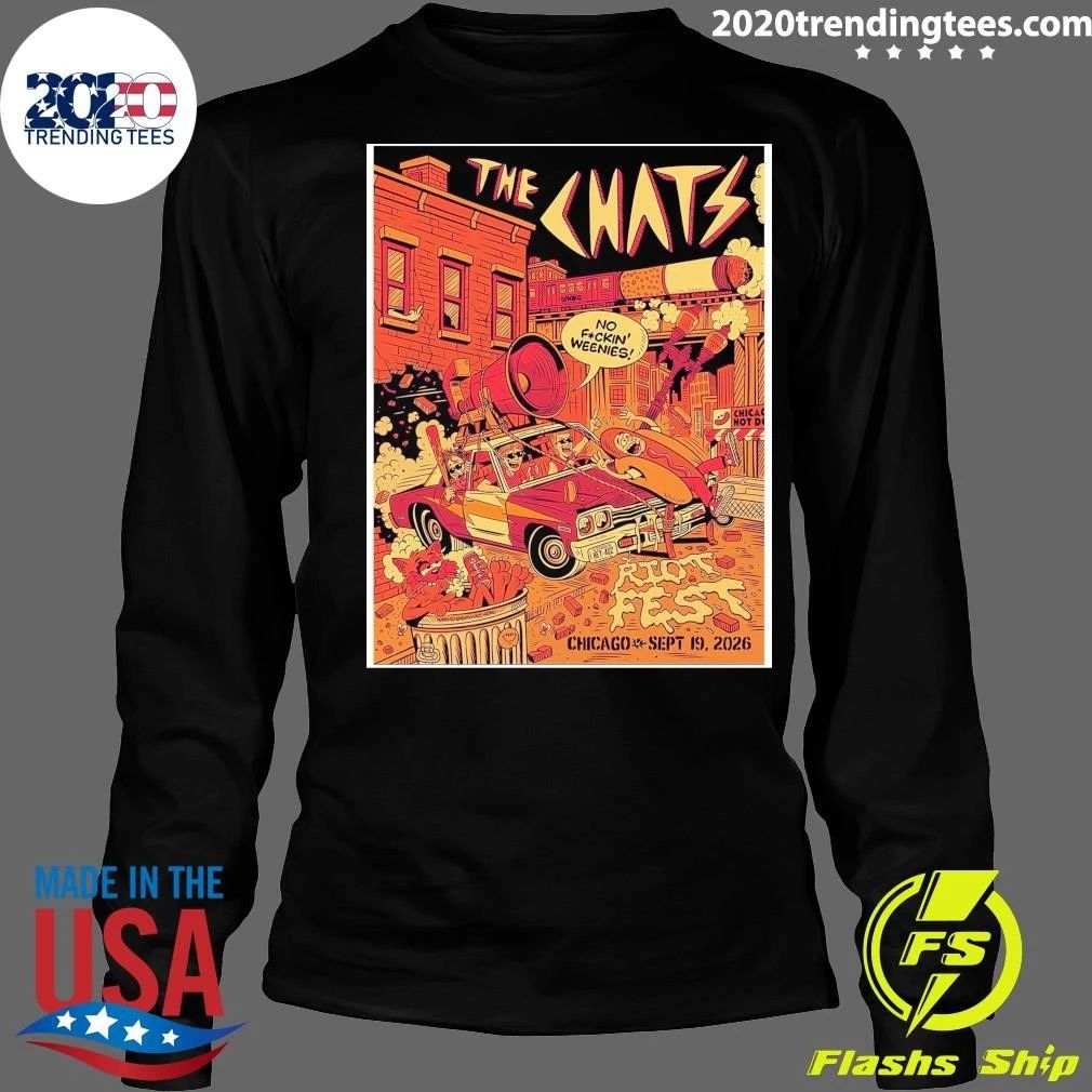 The Chats September 19 2026 Chicago Illinois Concert Shirt