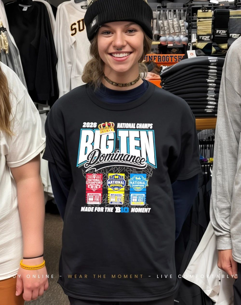 Big Ten Trifecta Dominance made for the B10 moment 2026 National Champs shirt