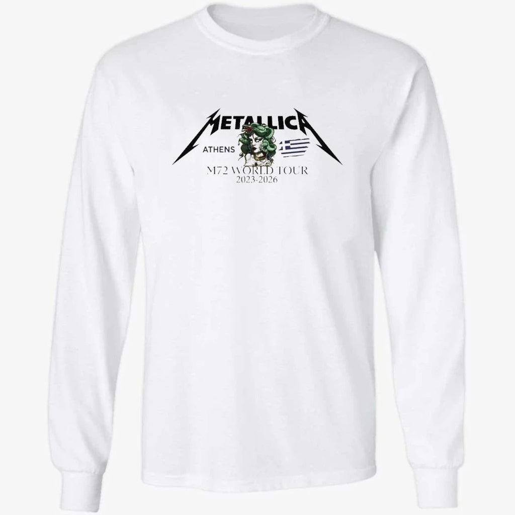 Metallica Athens M72 World Tour 2026 Shirt