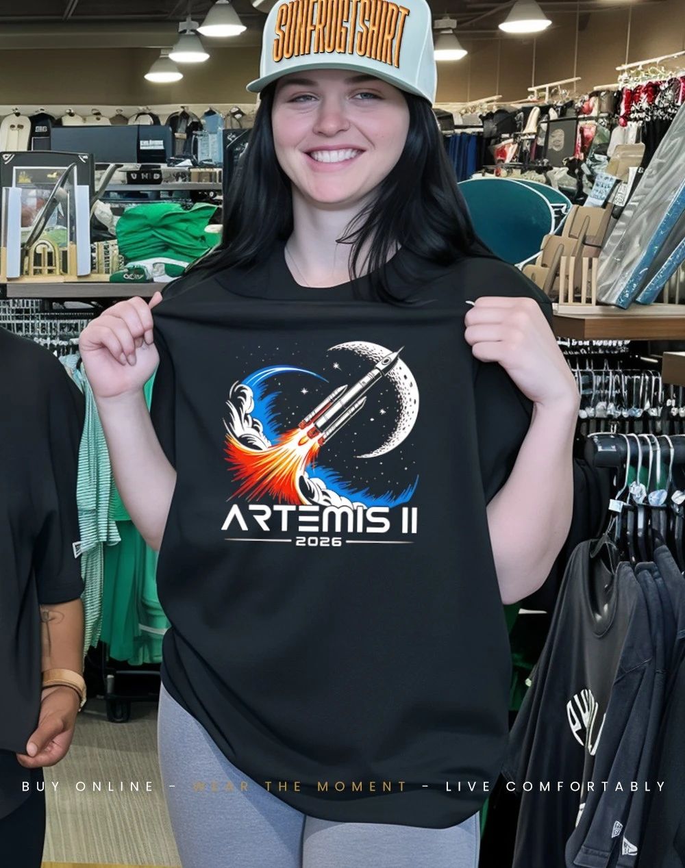 Artemis II 2026 Launch graphic shirt