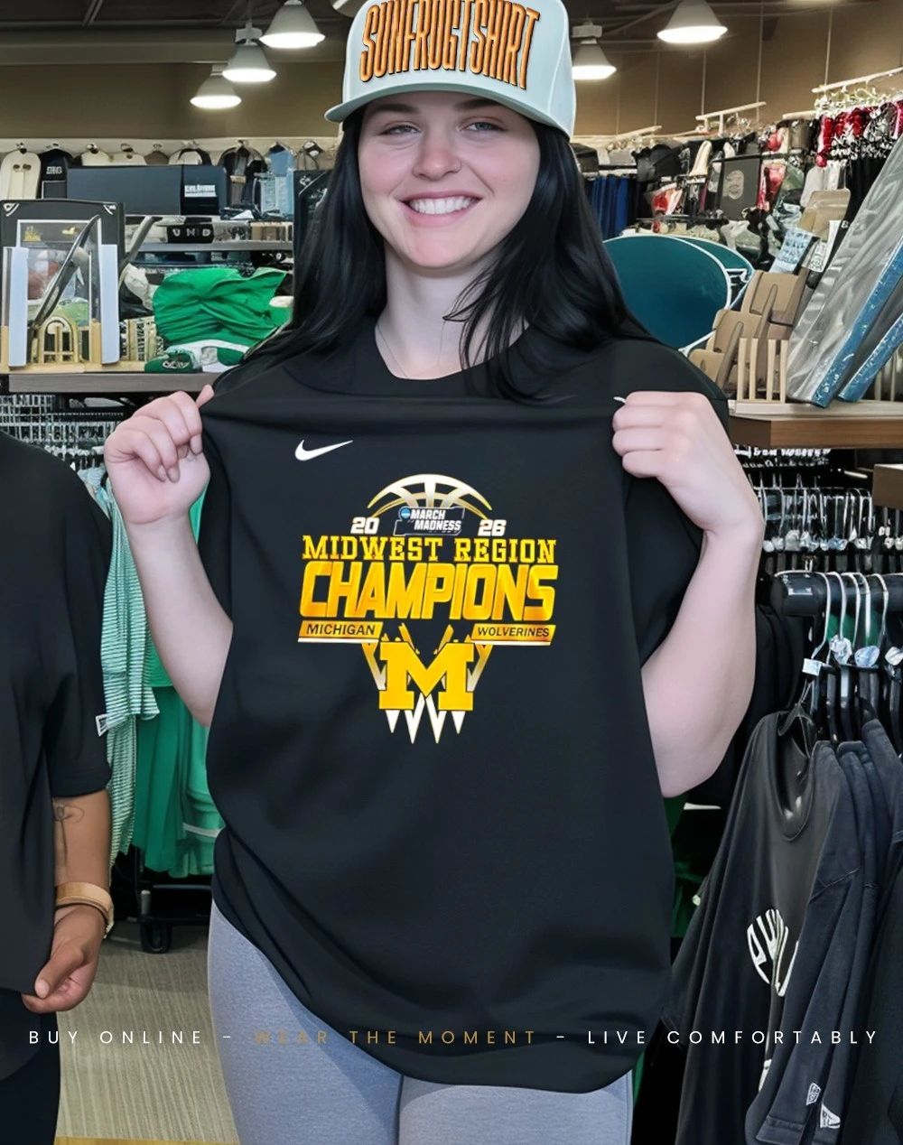 Michigan Wolverines Midwest Region Champions 2026 shirt