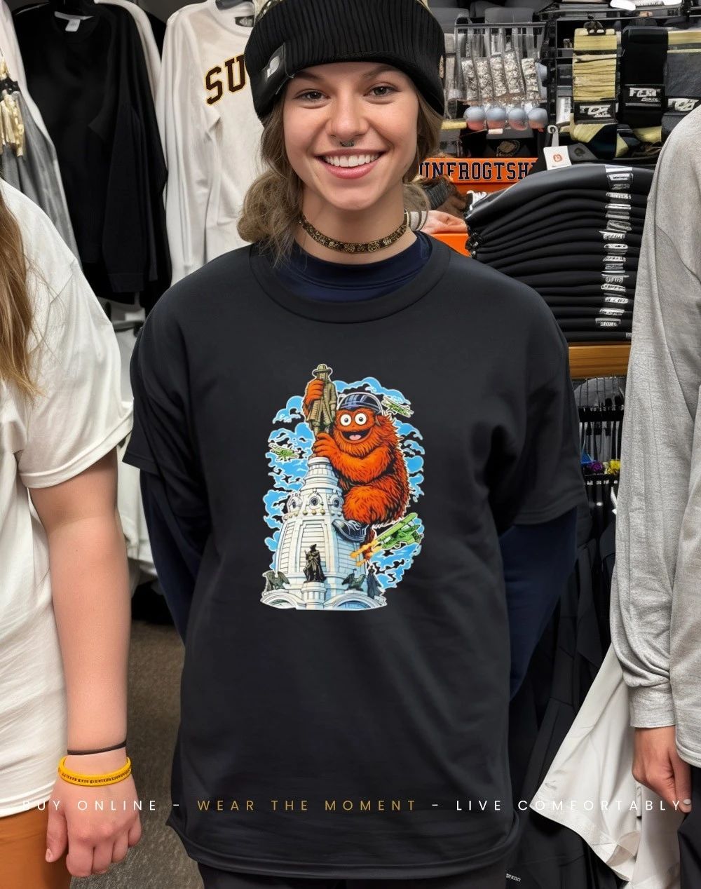 Gritty Kong Philadelphia Flyers mascot shirt