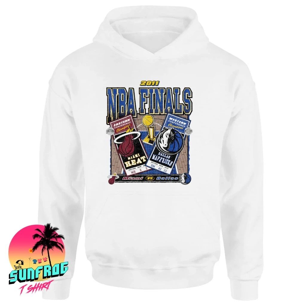 Miami Heat Vs Dallas Mavericks Nba Finals Dueling Court Matchup Shirt