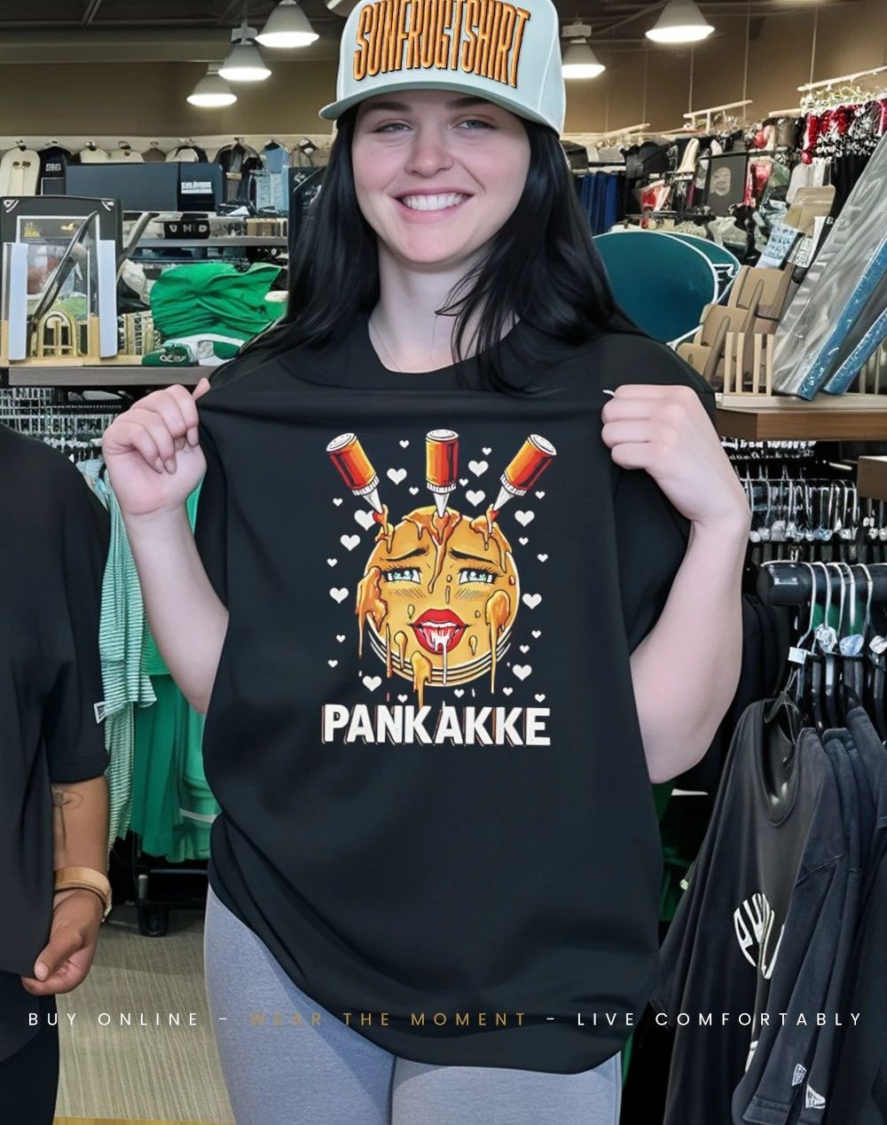 Pancake pankakke naughty horny shirt