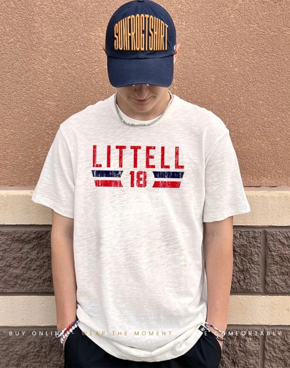 Zack Littell Washington Baseball Font shirt