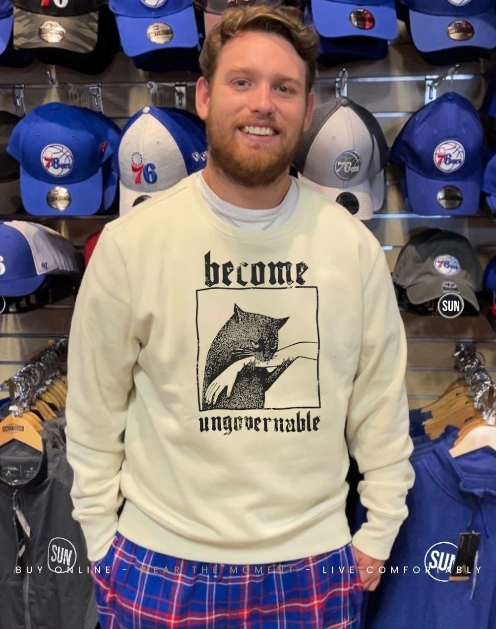 Become ungovernable cat funny shirt