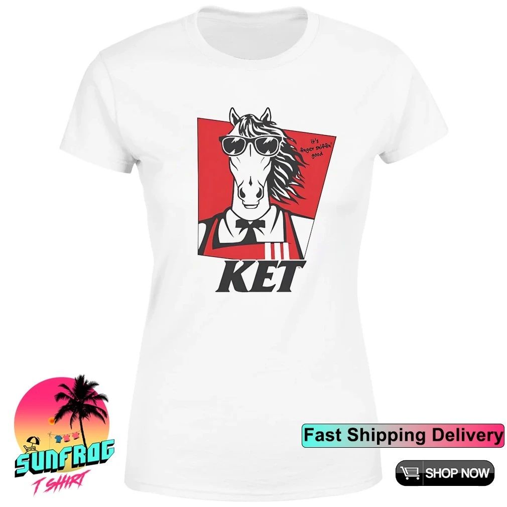 Ket horse it’s finger sniffing good KFC shirt