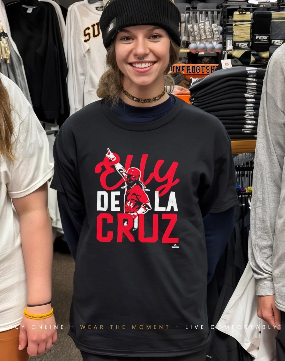 Elly De La Cruz Cincinnati Reds Handcrafted Superstar shirt