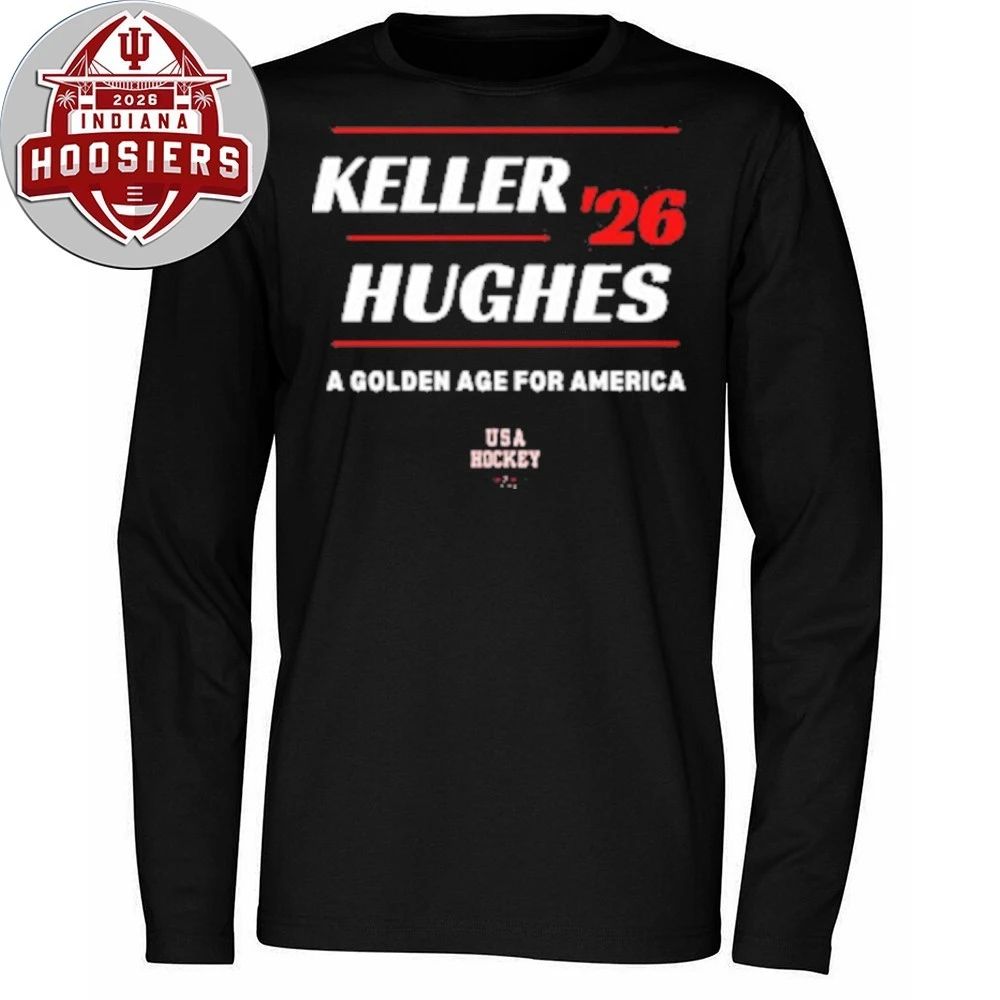 USA Hockey Gold Medal Women’s Men’s Megan Keller Jack Hughes T-Shirt