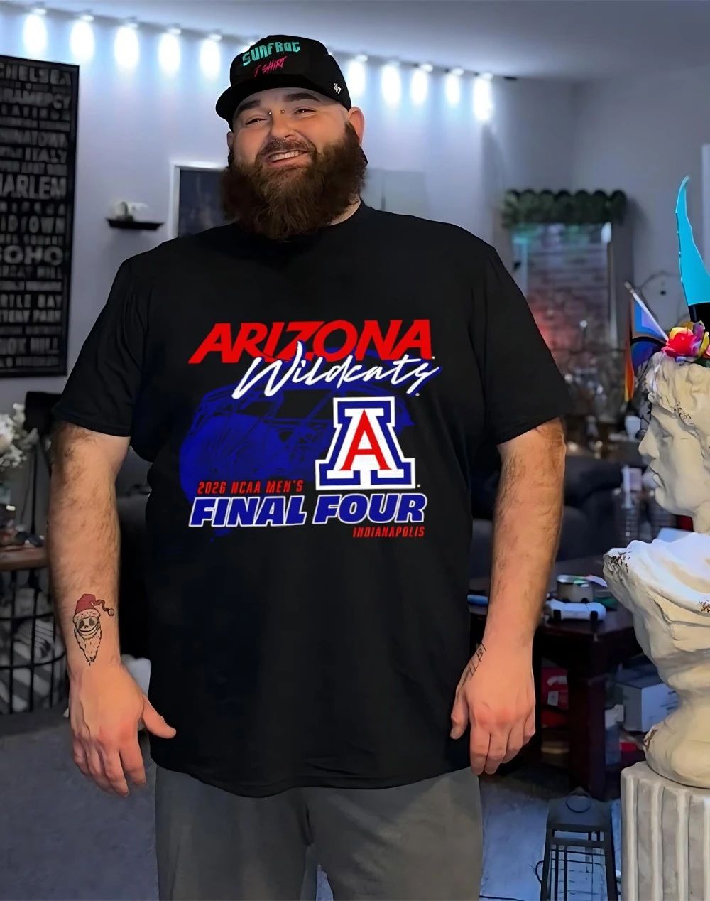 Arizona Wildcats 2026 NCAA Men’s Final Four basketball vintage shirt