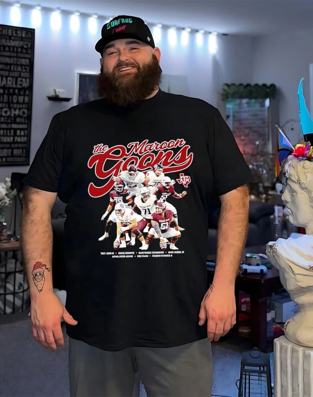 The Maroon Goons Texas A&M Football NCAA graphic shirt