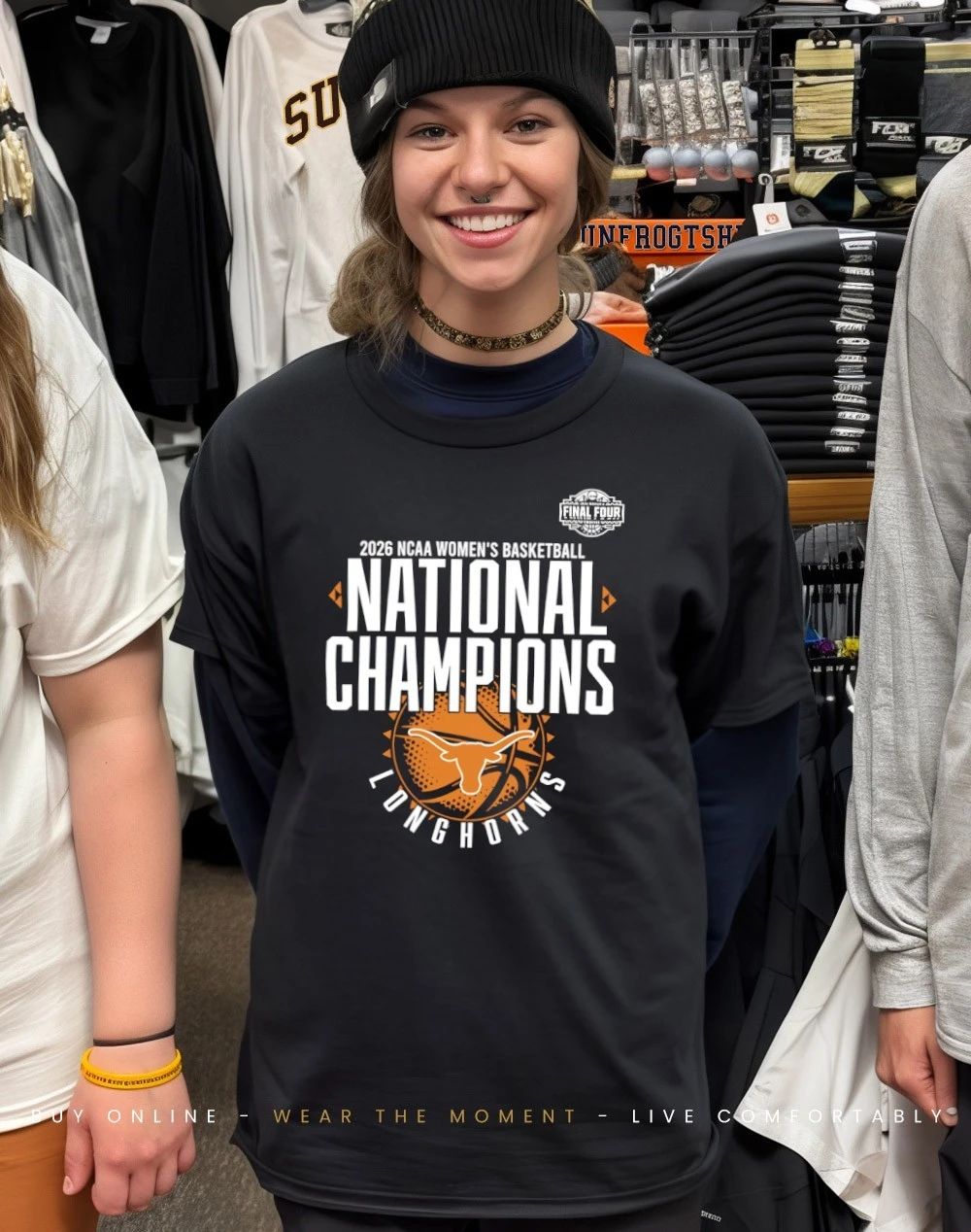 Texas Longhorns 2026 NCAA Women’s Basketball National Champions shirt
