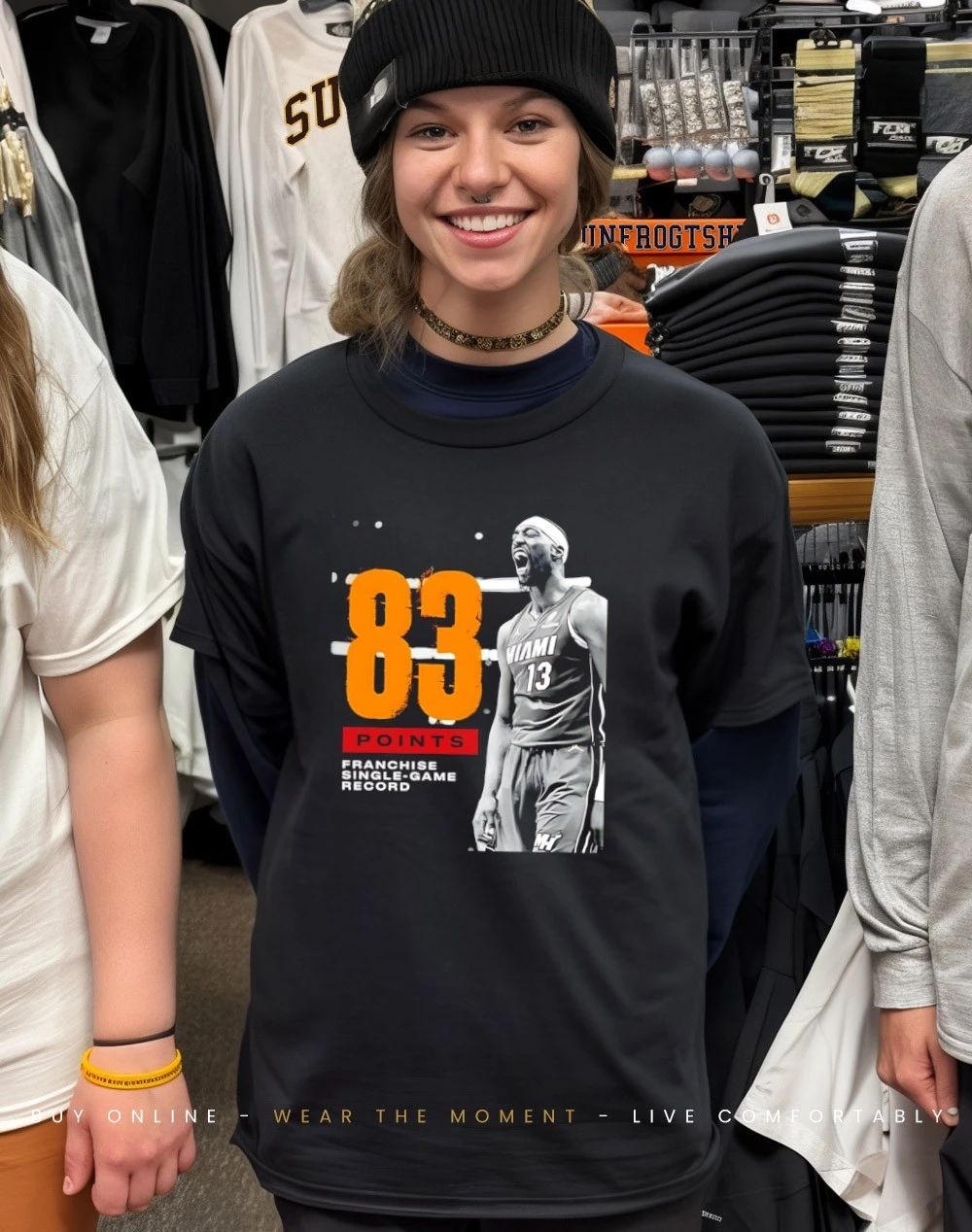 Bam Adebayo Burns His Name In History With 83 Points Unisex shirt