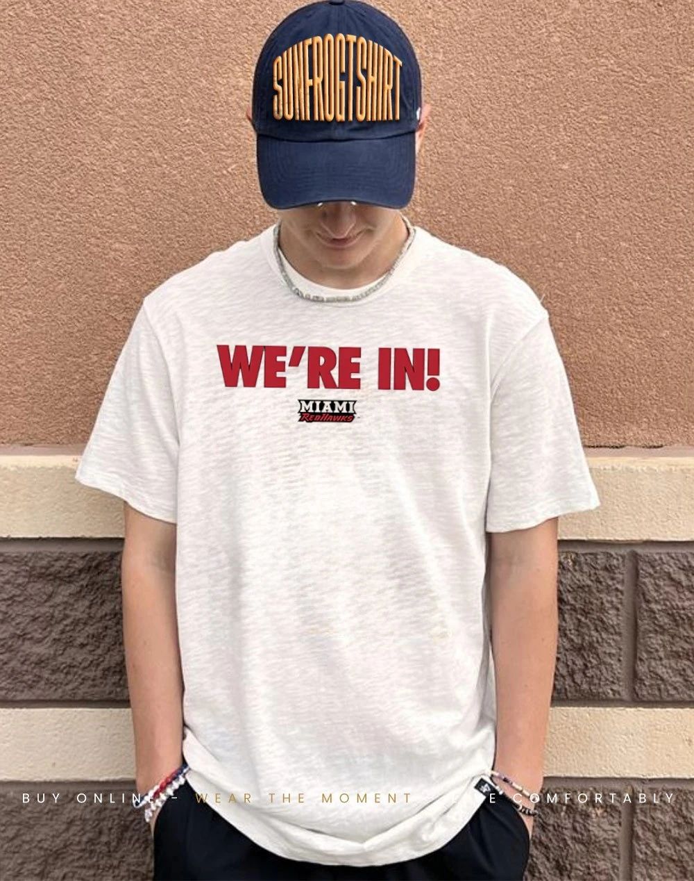 Miami RedHawks We’re in logo shirt