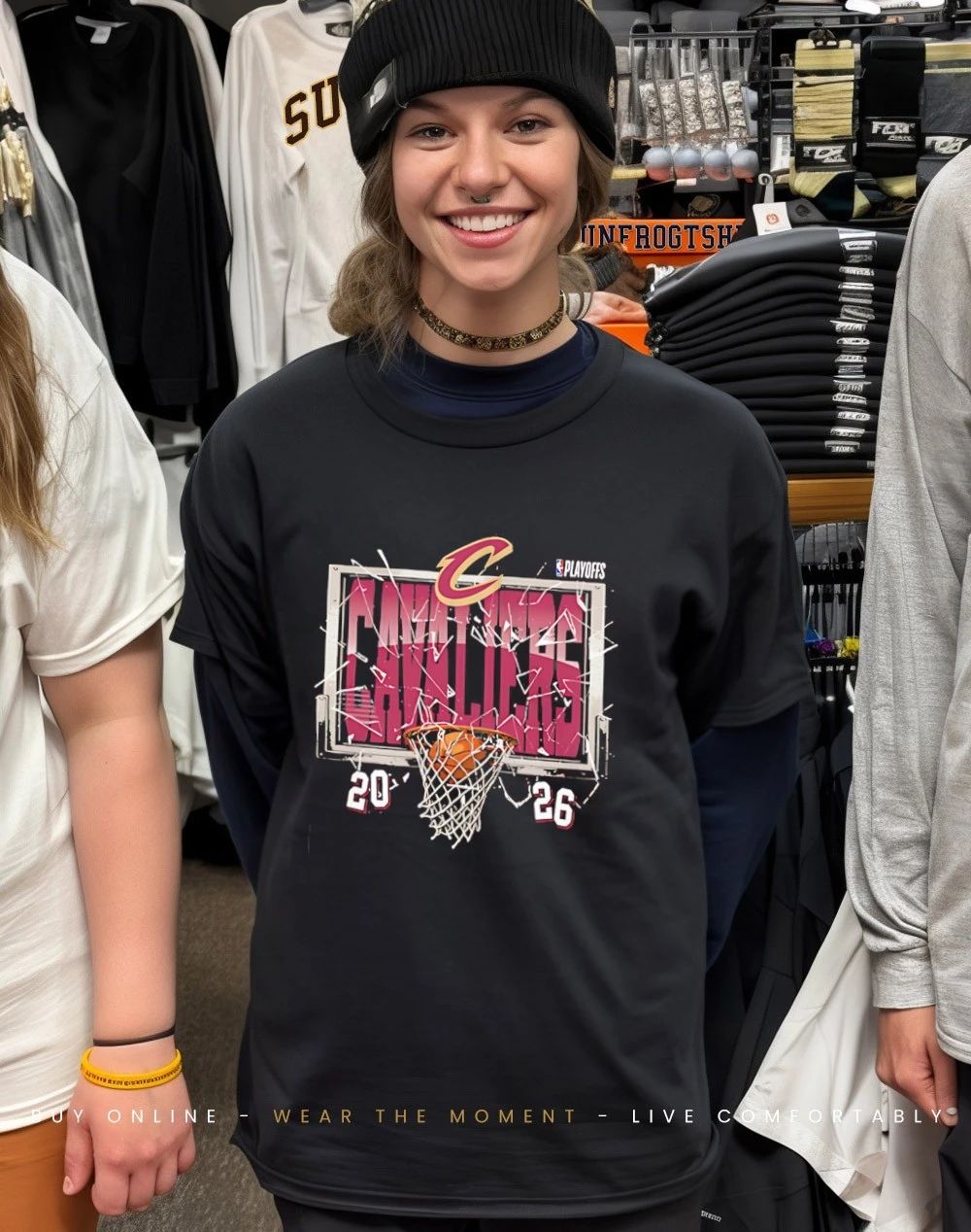 Cleveland Cavaliers 2026 NBA Playoff Shattered shirt