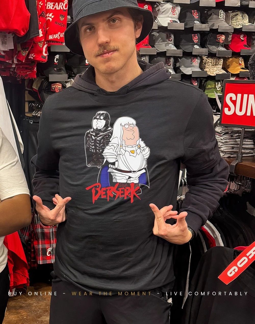 Peter Griffith Berserk meme shirt