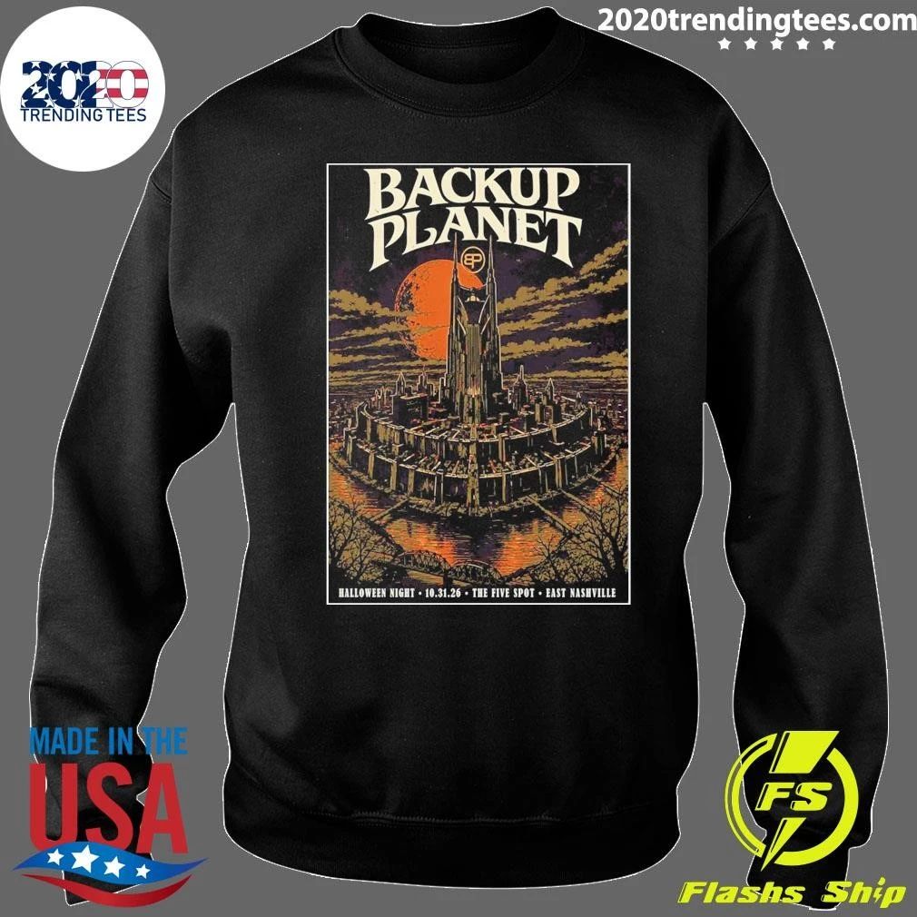 Backup Planet The 5 Spot In Nashville TN On October 31 2026 Shirt