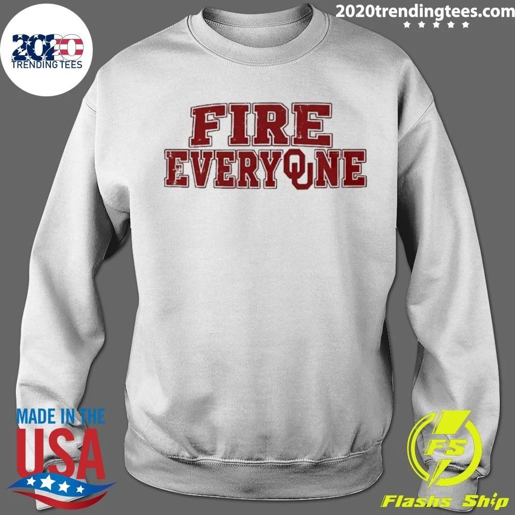 Oklahoma Sooners Fire Evereone Logo Shirt