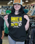 Iowa Hawkeyes 2026 Men’s Basketball Sweet 16 Score vs Nebraska Cornhuskers 72-67 shirt