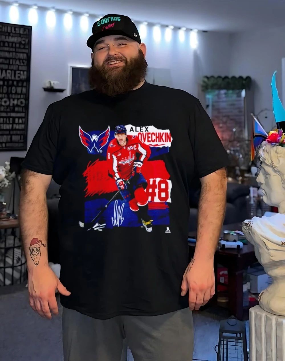 Washington Capitals Alexander Fresh Ice signature shirt