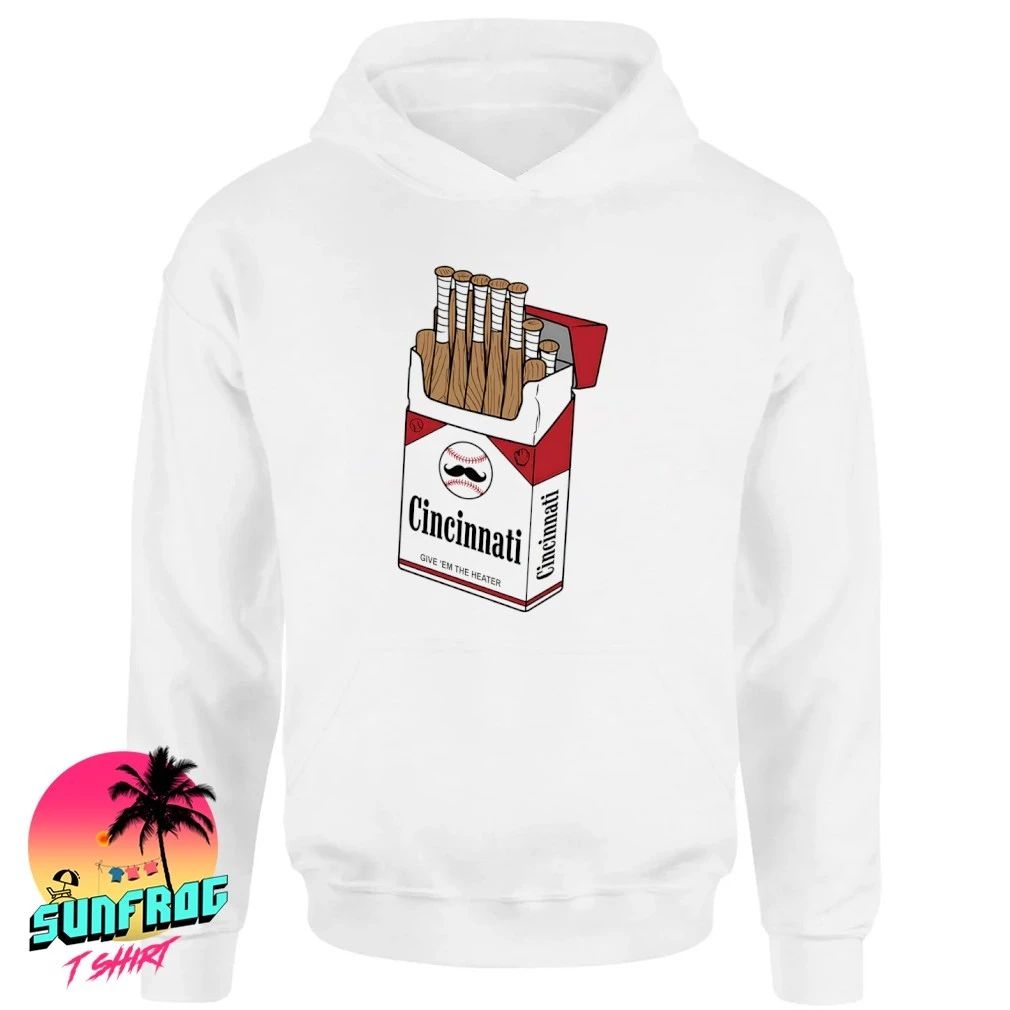 Cincinnati Baseball Bat Pack give em the heater shirt
