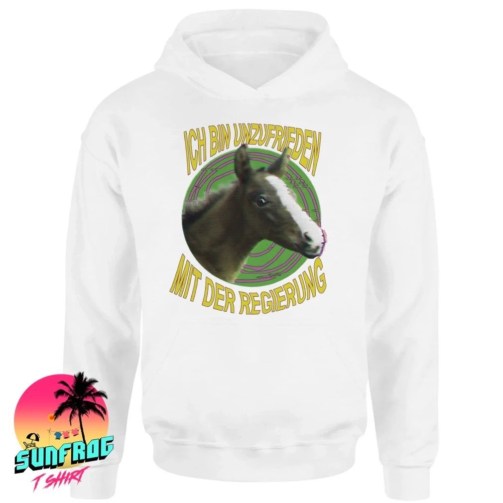 Ich bin unzufrieden mit der regierung horse shirt