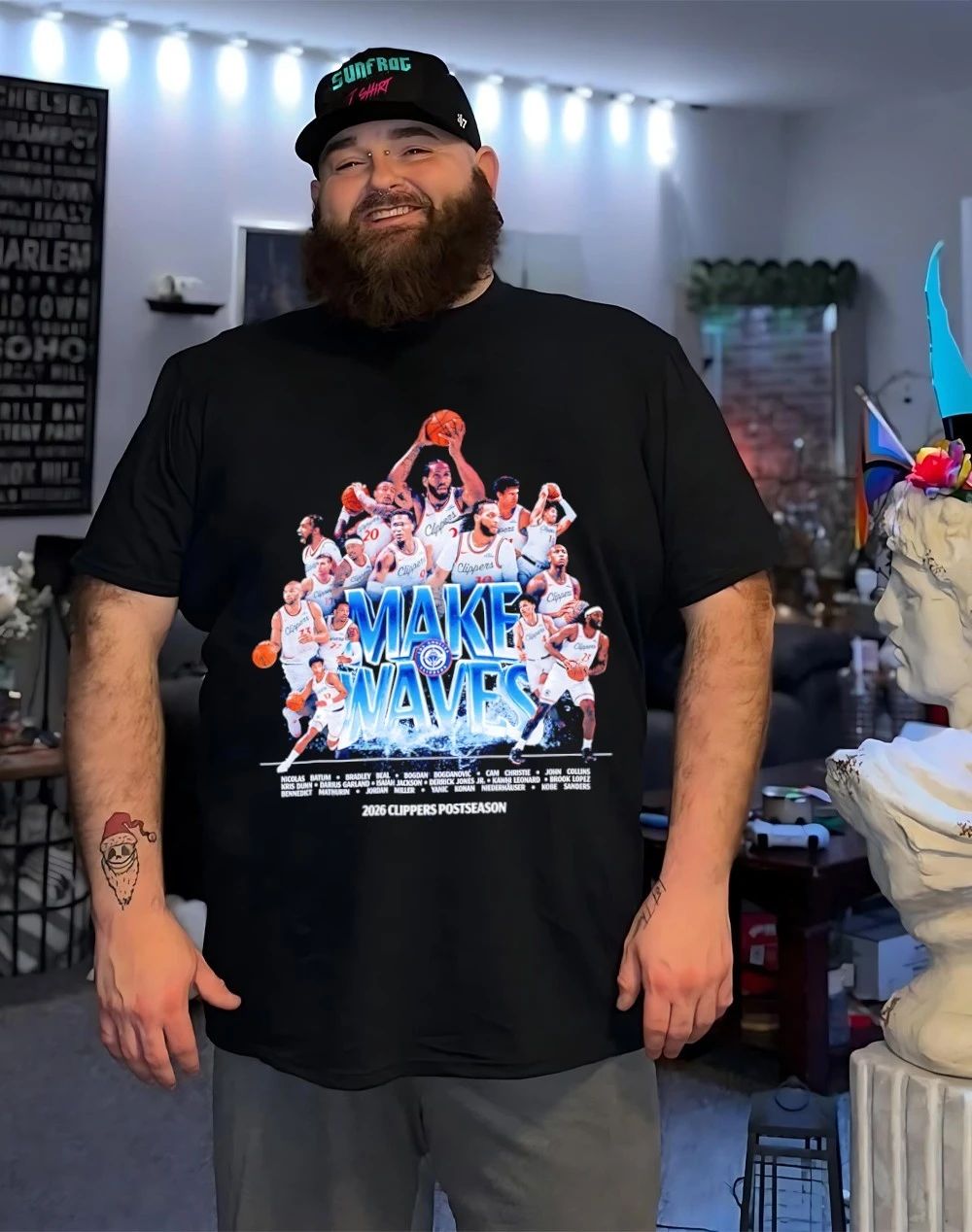 LA Clippers 2026 NBA Postseason Make Waves shirt