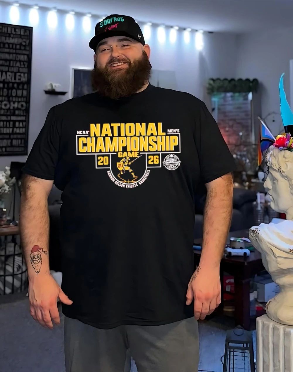 Gannon University Men’s Basketball 2026 DII National Champions logo shirt