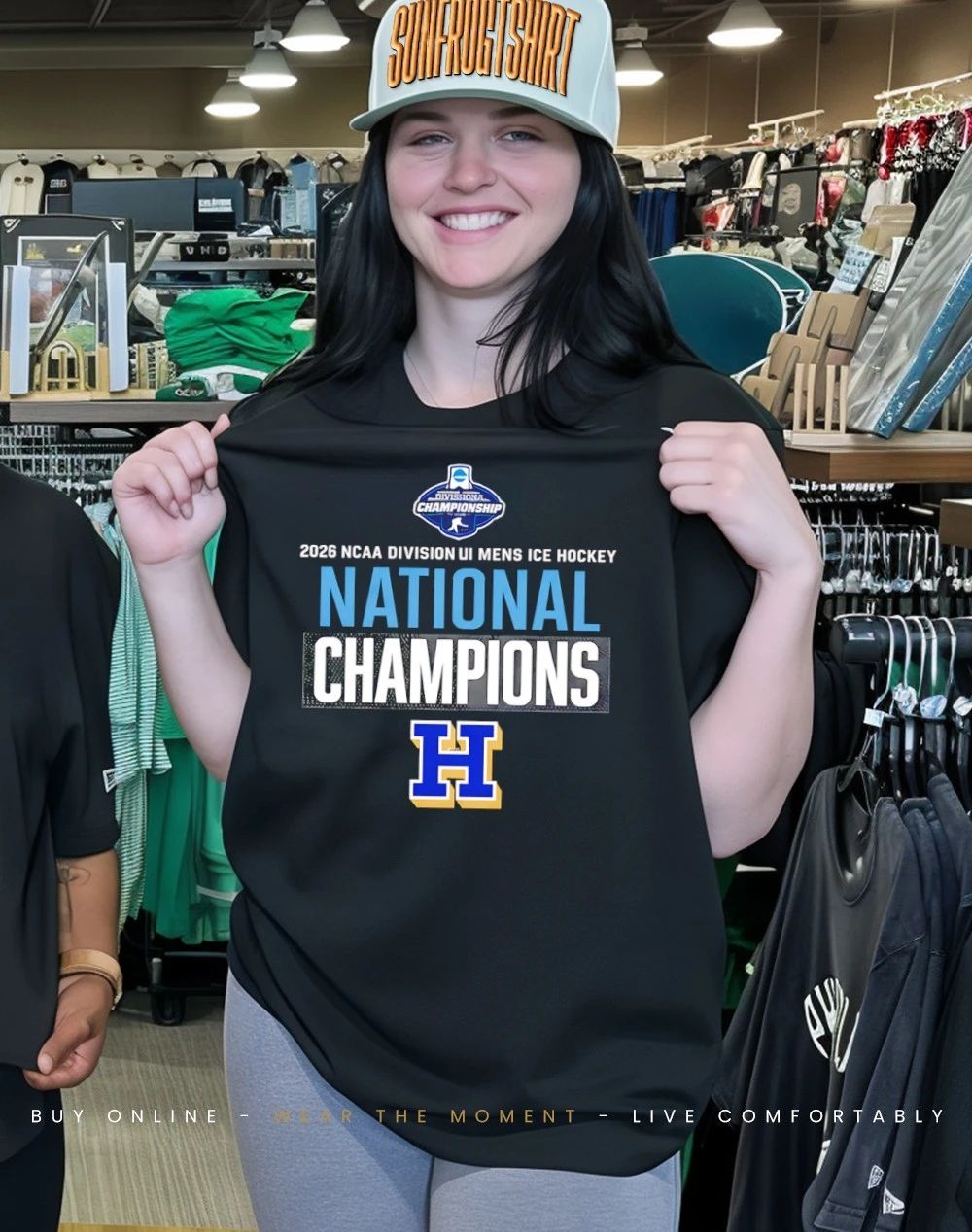 Hamilton College Continentals 2026 Ncaa Division III Men’s Ice Hockey National Champions Logo Trending shirt