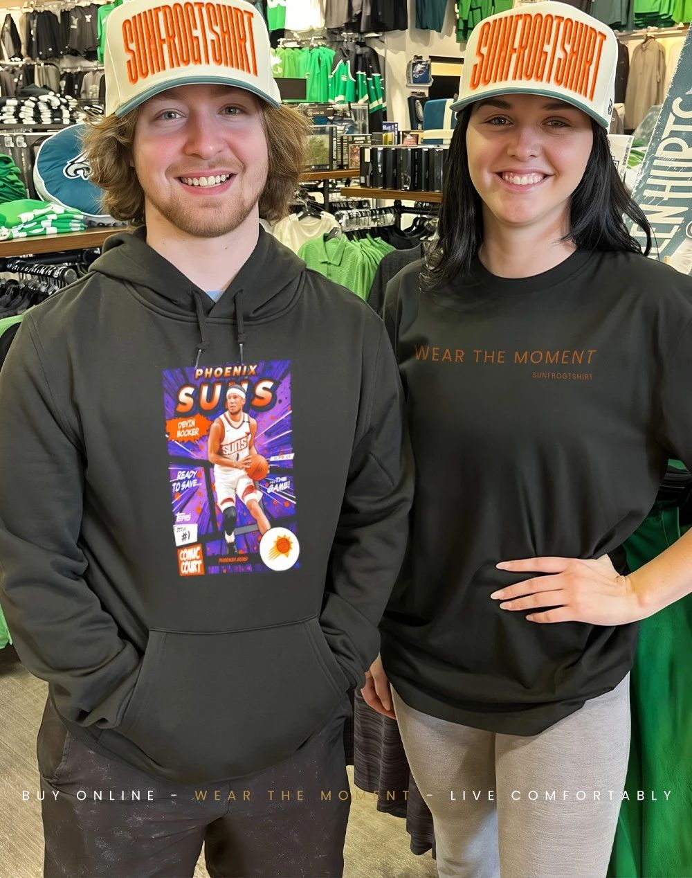 Devin Booker Phoenix Suns Comic Court shirt