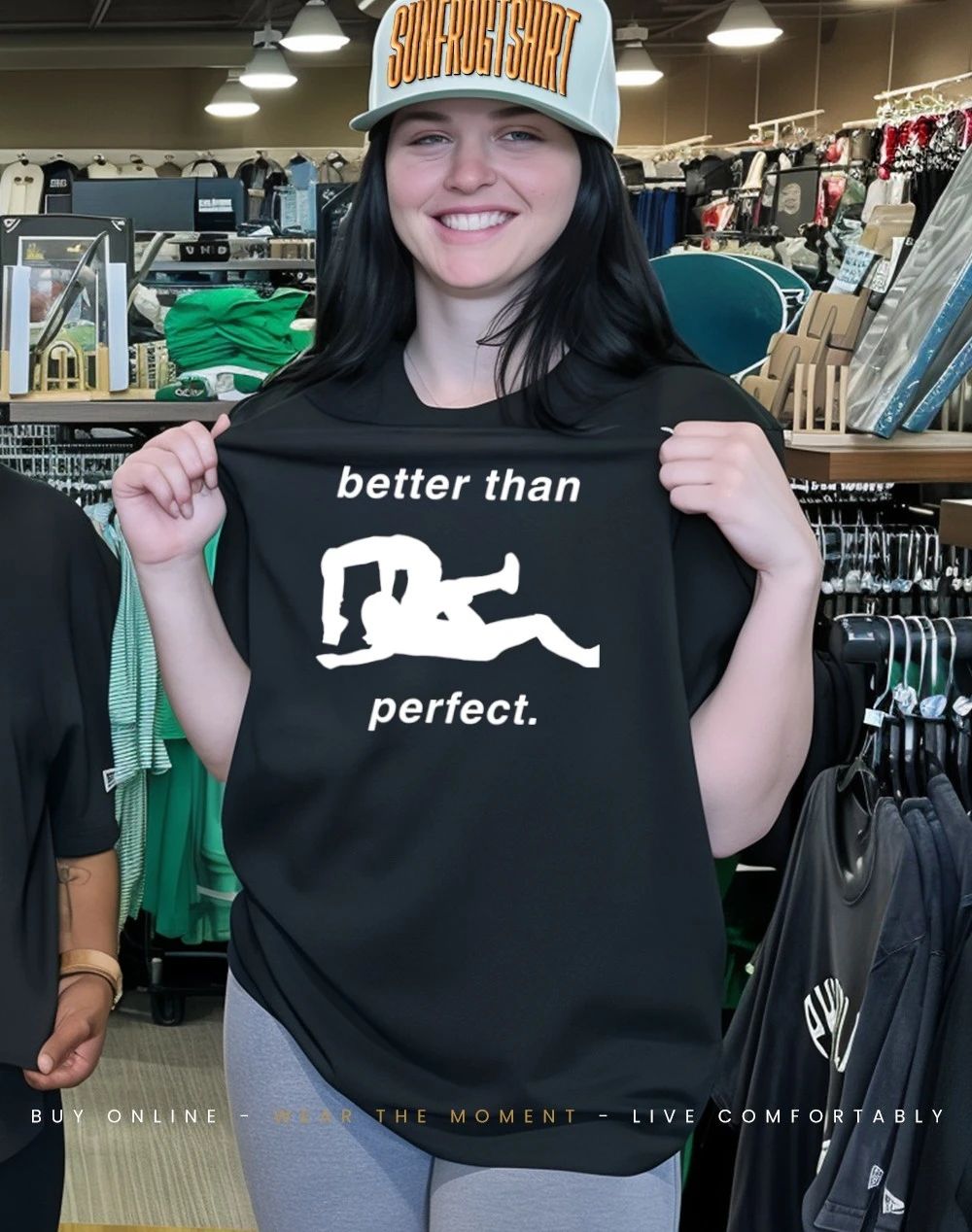 Leela Hall LH B&W better than perfect shirt