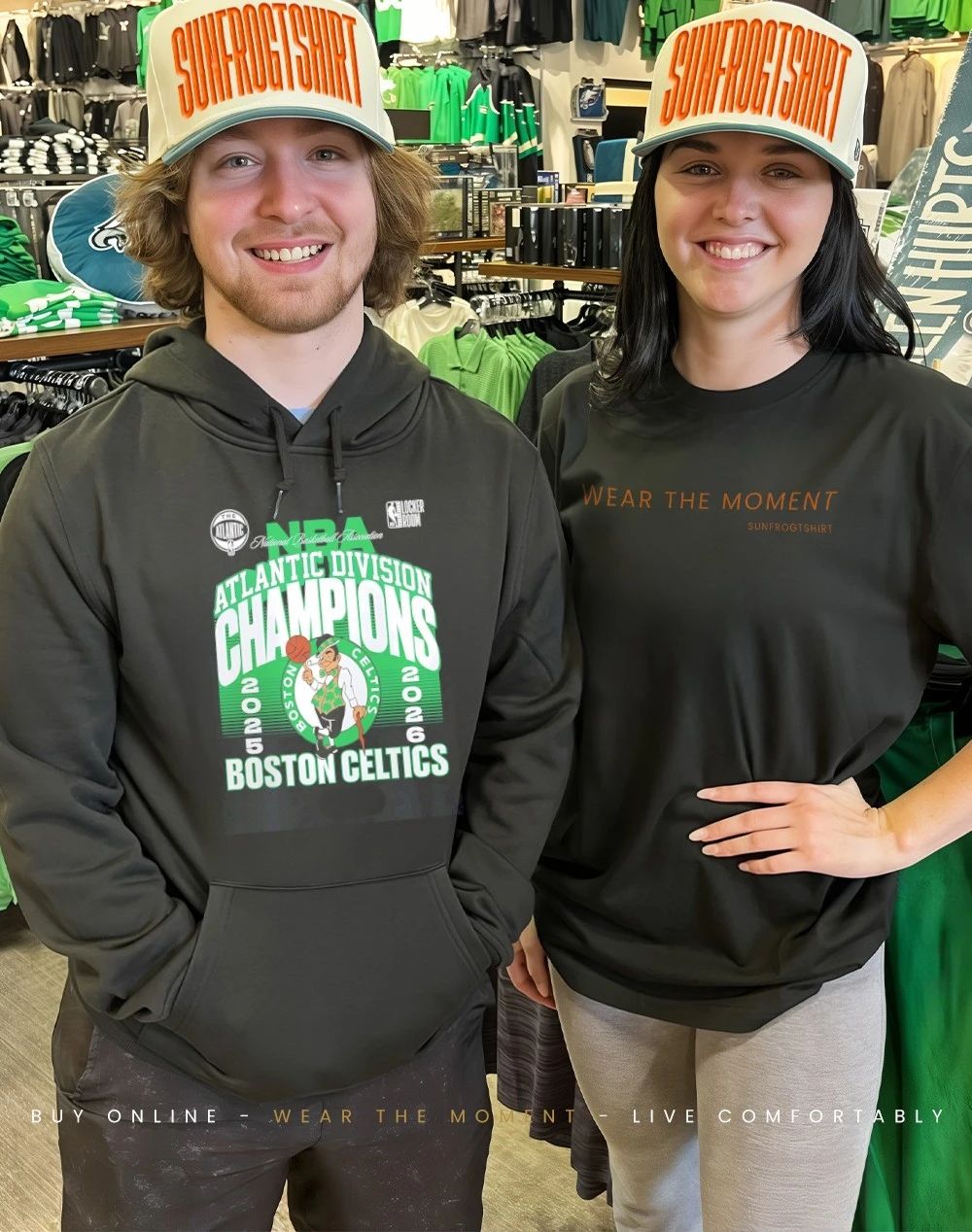 Boston Celtics 2025 2026 Atlantic Division Champions Locker Room shirt